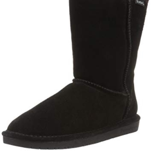 [SOLD] Bearpaw Emma Short Black Suede Boots Size 6 - Picture 6 of 6